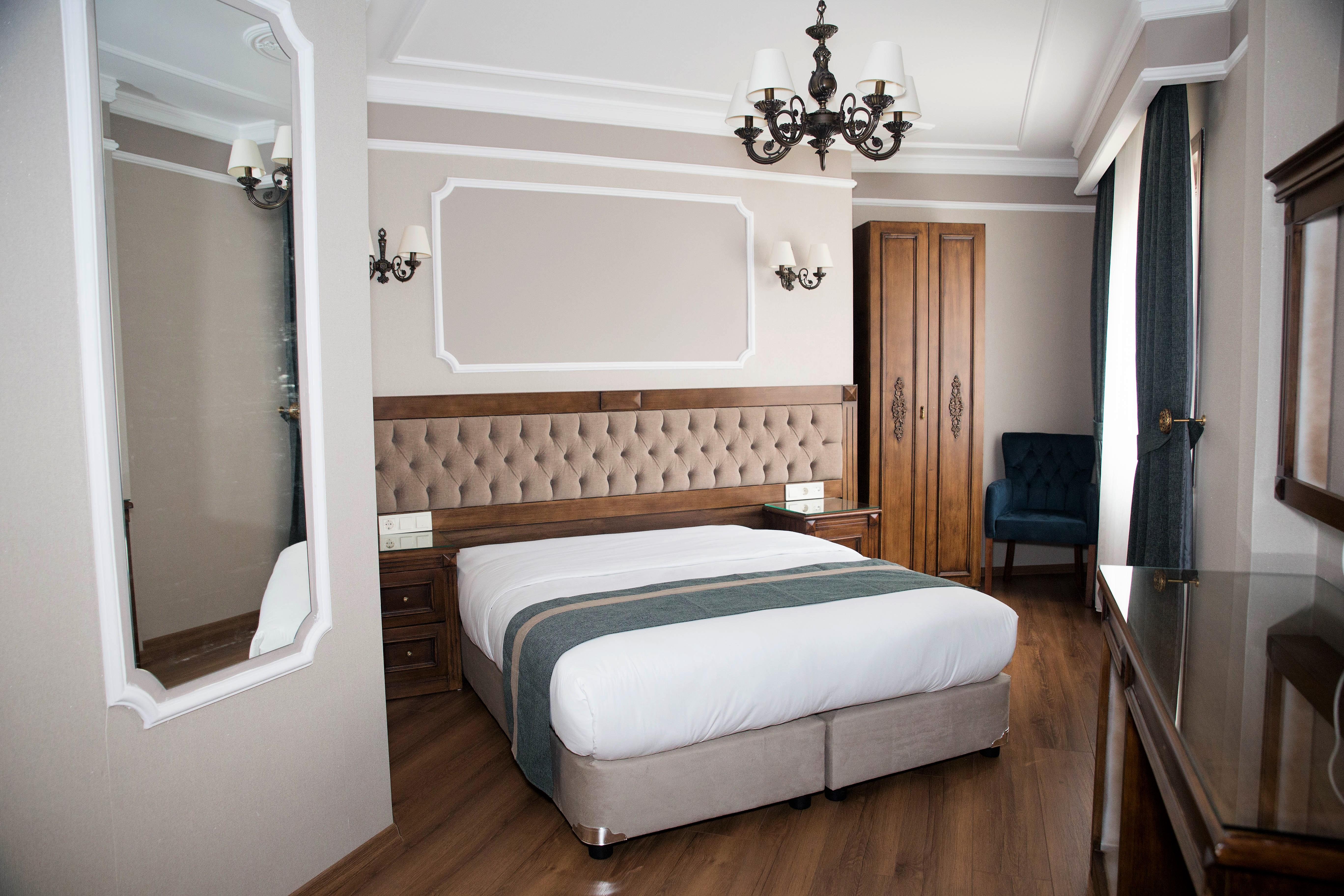 Отель Ahmet Efendi Konagi Стамбул Экстерьер фото A bedroom at the hotel